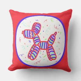 Almofada Festa de Cachorro Balão