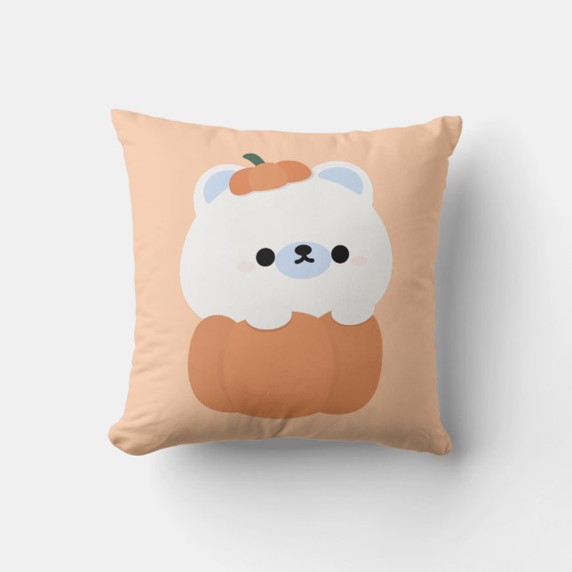 Almofada Festa de Halloween Simples e Bonita (Frente)