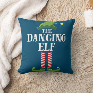 Almofada Festa de Natal do Grupo Elf Matching Family