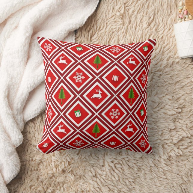 Almofada Festive Christmas Pillow Covers for Decor 2026 (Cobertor)