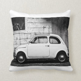 Almofada Fiat 500 em Italia, coxim clássico do carro
