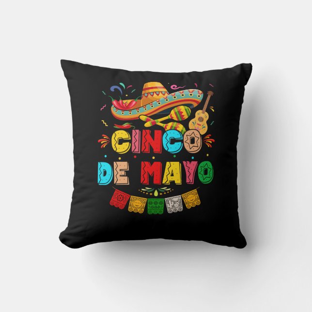 Almofada Fiesta Cinco de Mayo (Frente)