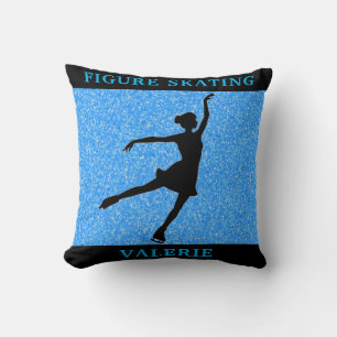 Almofada Figura Sking Blue Sparkle Travesseiro decorativo c