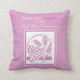 Almofada Filha Primeira Comunhão, Rosa