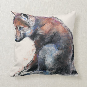 Almofada Filhote de cachorro de lobo polonês 2001