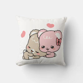 Almofada filhotes de açúcar fofo