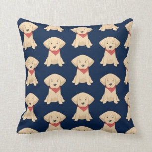 Almofada Filhotes de cachorro Retriever dourados fofos Cach