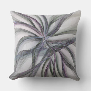 Almofada Filigree aciona Fractal Abstrato Swing Moderno
