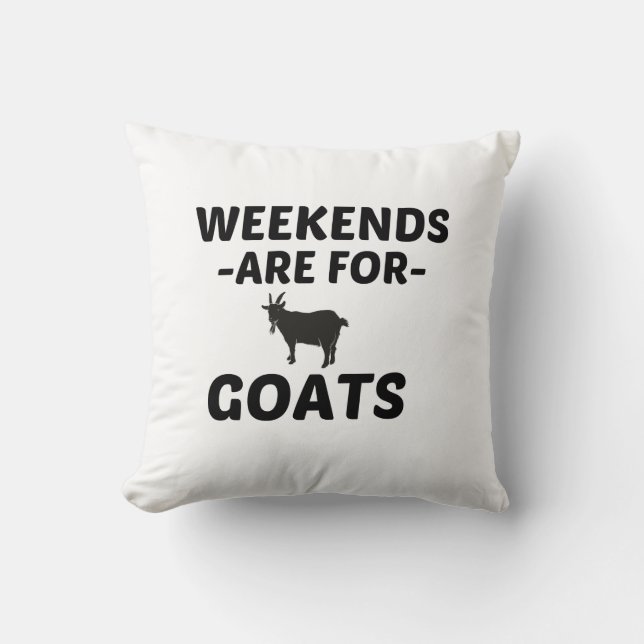 ALMOFADA FIM DE SEMANA DE GOATS (Frente)