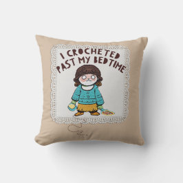 Almofada Fio de Bola Crochet Bonita Doily