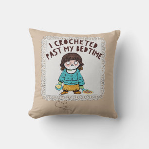 Almofada Fio de Bola Crochet Bonita Doily