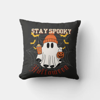 Almofada Fique Assustador Fantasma Halloween 