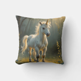 Almofada First Light Kin Unicorn Throw Pillow