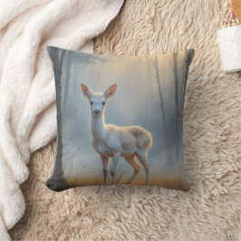 Almofada First Light Kin White Stag Throw Pillow