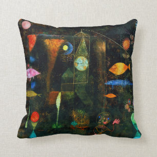 Almofada Fish Magic, Paul Klee