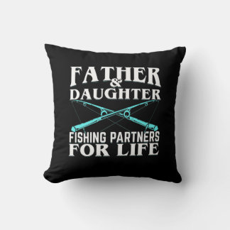 Almofada Fisher Father And Daughter Fishing Partner
