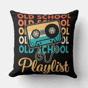 Almofada Fita Cassete Old School Design Retro