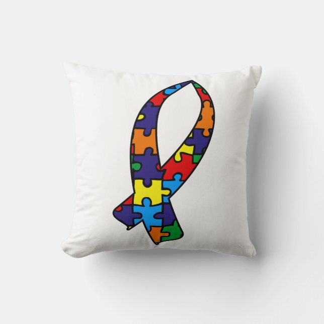 Almofada Fita de Sensibilização Autismo (Frente)