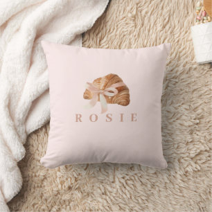 Almofada Fita Rosa Coquette Personalizada