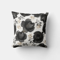 Flair Floral Glam Black Gold Deixa Shabby Chic
