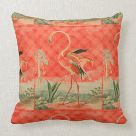 Almofada Flamingo alaranjado legal