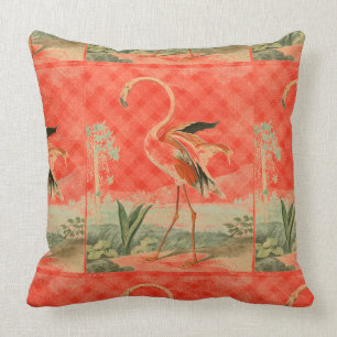 Almofada Flamingo alaranjado legal