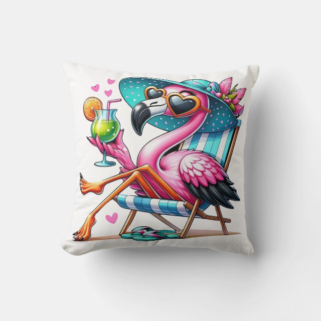 Almofada Flamingo legal (Frente)