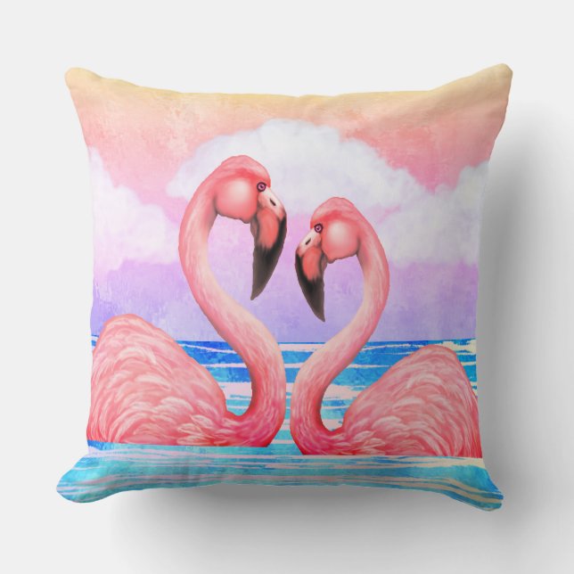 Almofada Flamingo Lovers (Frente)