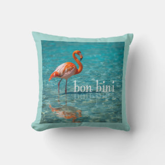 Almofada Flamingo rosa das ilhas abc