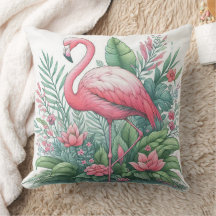 Flamingo rosa grande