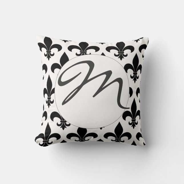 Almofada Fleur de lis Pattern Classic (Frente)