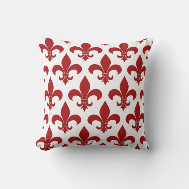 Almofada Fleur de lis Pattern Classic (Frente)