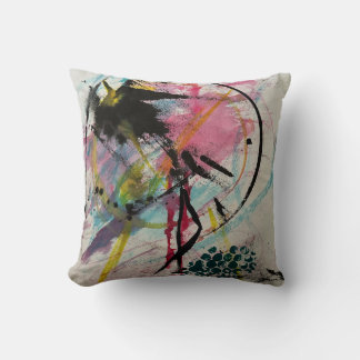 Almofada Flo, o Flamingo fazendo o Travesseiro Tango