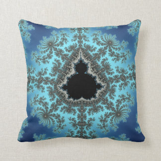 Almofada Floco de neve de Mandelbrot - design do fractal