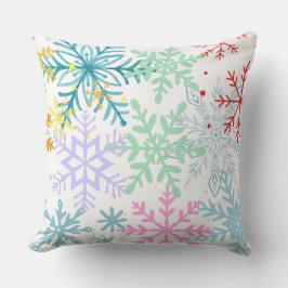 Almofada Flocos de neve