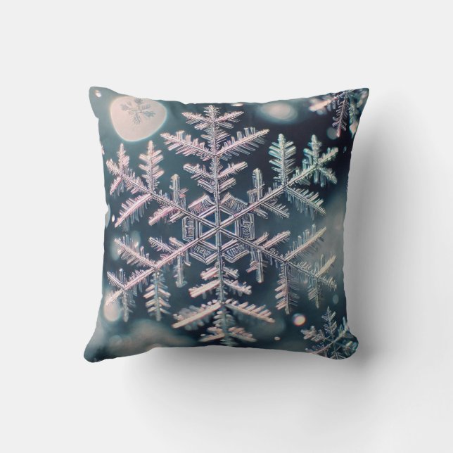 Almofada Flocos de neve / Lua (Verso)