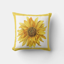 Almofada Flor Amarela / Pátio de Girassóis
