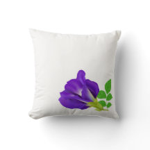 Flor Aparajita Roxa Elegante Minimalista Floral 
