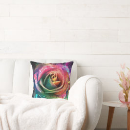 Almofada Flor Celestial: Rosa de Alienígena