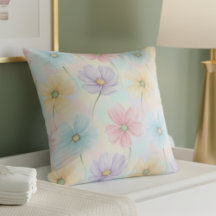 Flor de Aquarela Pastel