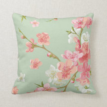 Flor de cerejeira, hortelã, jade, na moda, bonito,