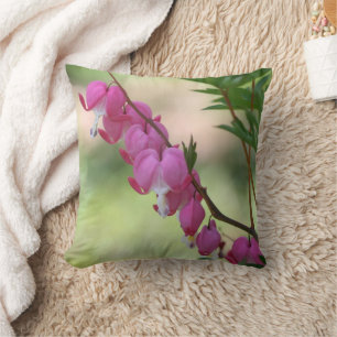 Almofada Flor de Corações Sangrantes Rosa