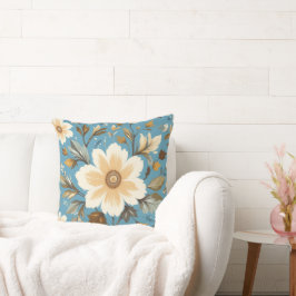 Almofada Flor de Creme