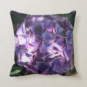 Almofada Flor de Hydrangea Puro-Claro