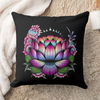Almofada Flor de Lotus Radiante - Harmonia Espiritual