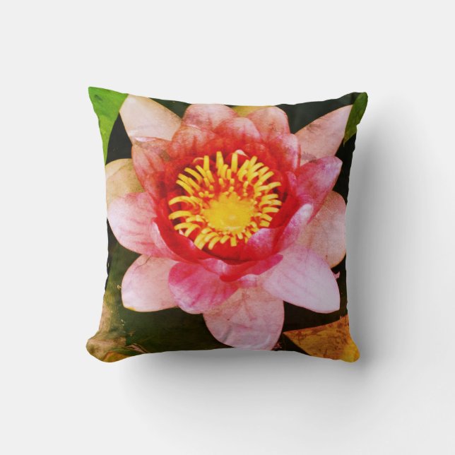 Almofada Flor de Lotus Rosa (Frente)