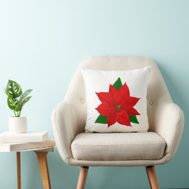 Almofada Flor de Poinsettia