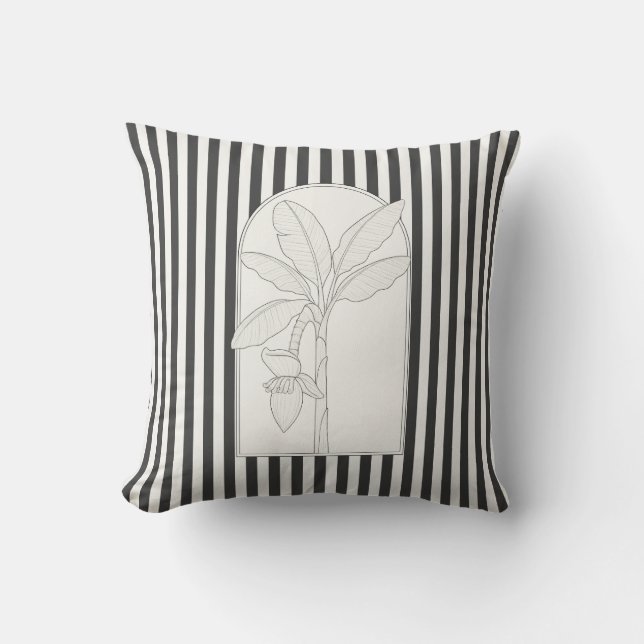 Almofada Flor Elegante Botânica (Frente)