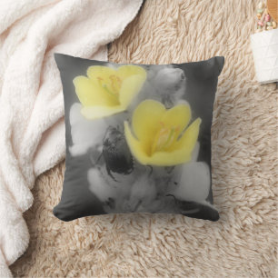 Almofada Flor Mullein E Natureza Do Besouro