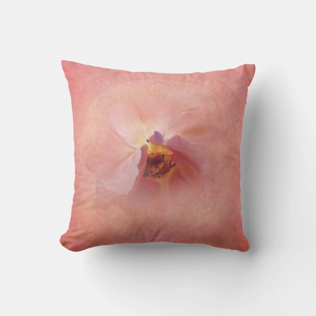 Almofada Flor Rosa Mágica (Frente)